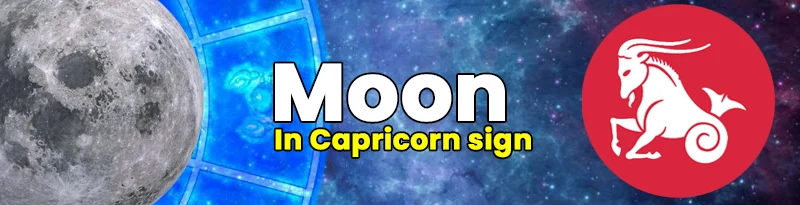 moon in Capricorn sign